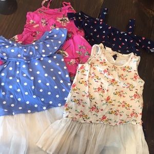 Bundle of toddler girl dresses